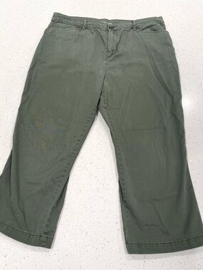 croft & barrow Olive-Style Women's Capris